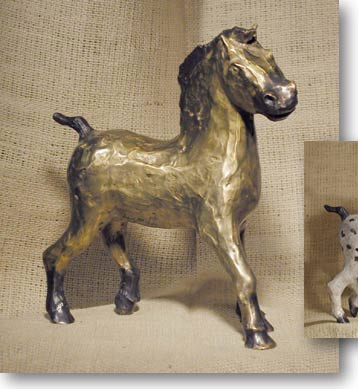 Ancient Pony (Contemporary Bronze)